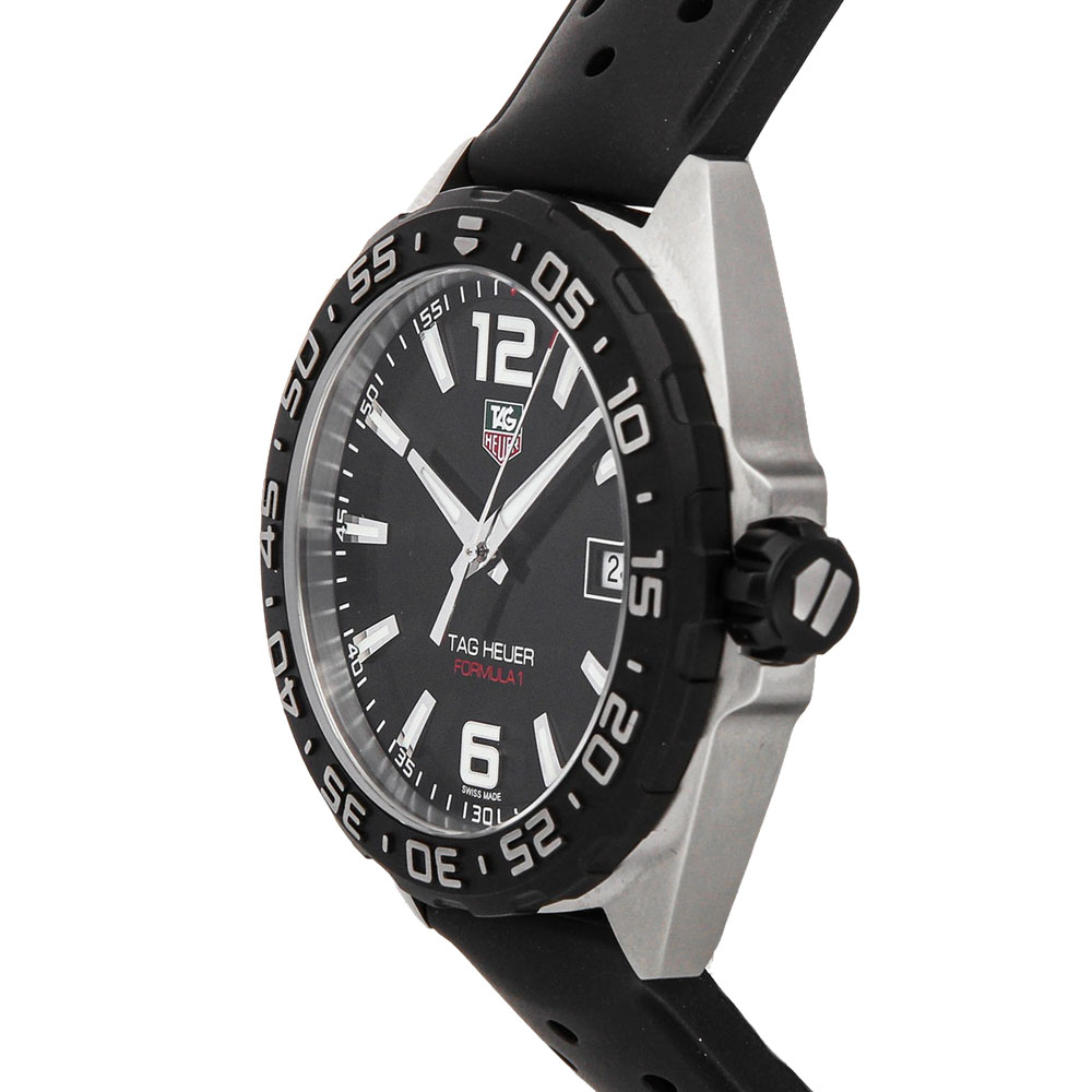 

Tag Heuer Black Stainless Steel Formula