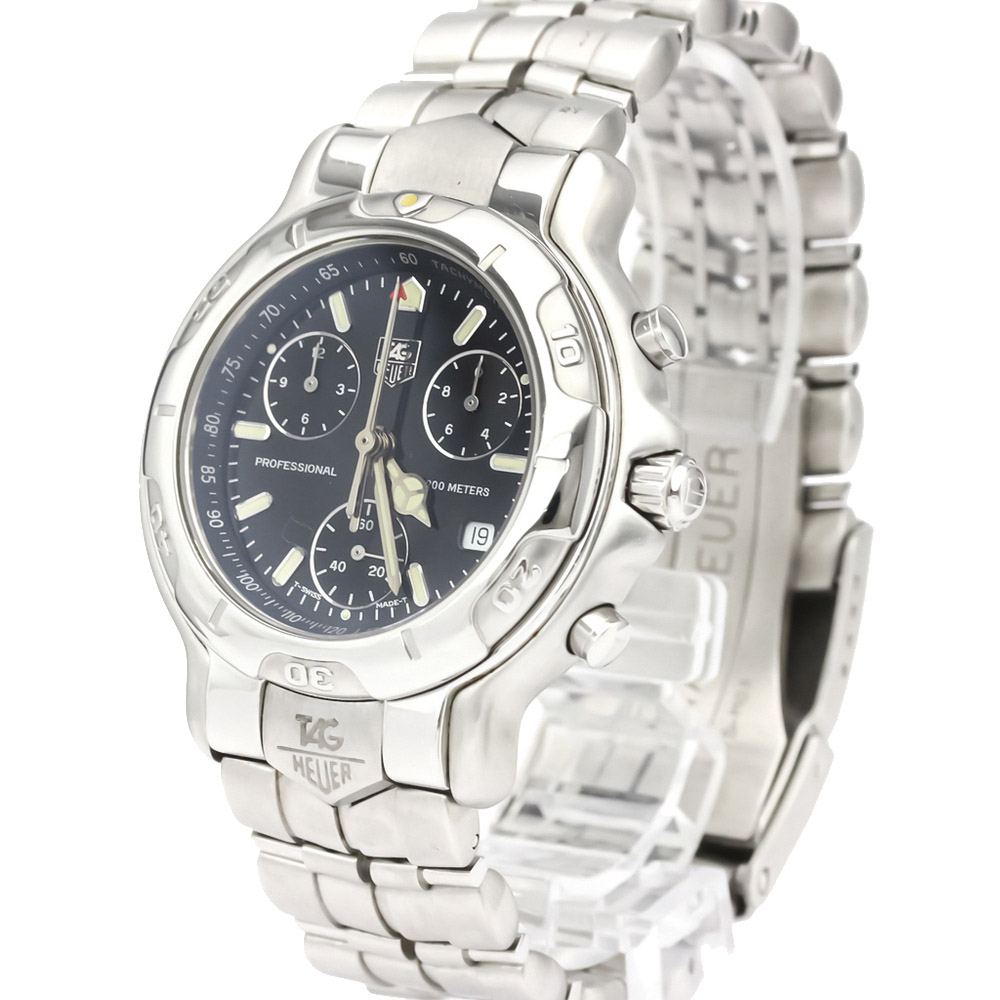 

Tag Heuer Black Stainless Steel