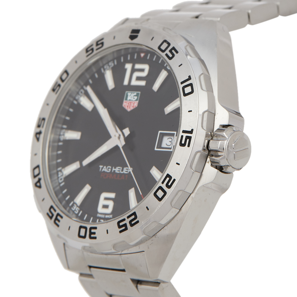 

Tag Heuer Black Stainless Steel Formula