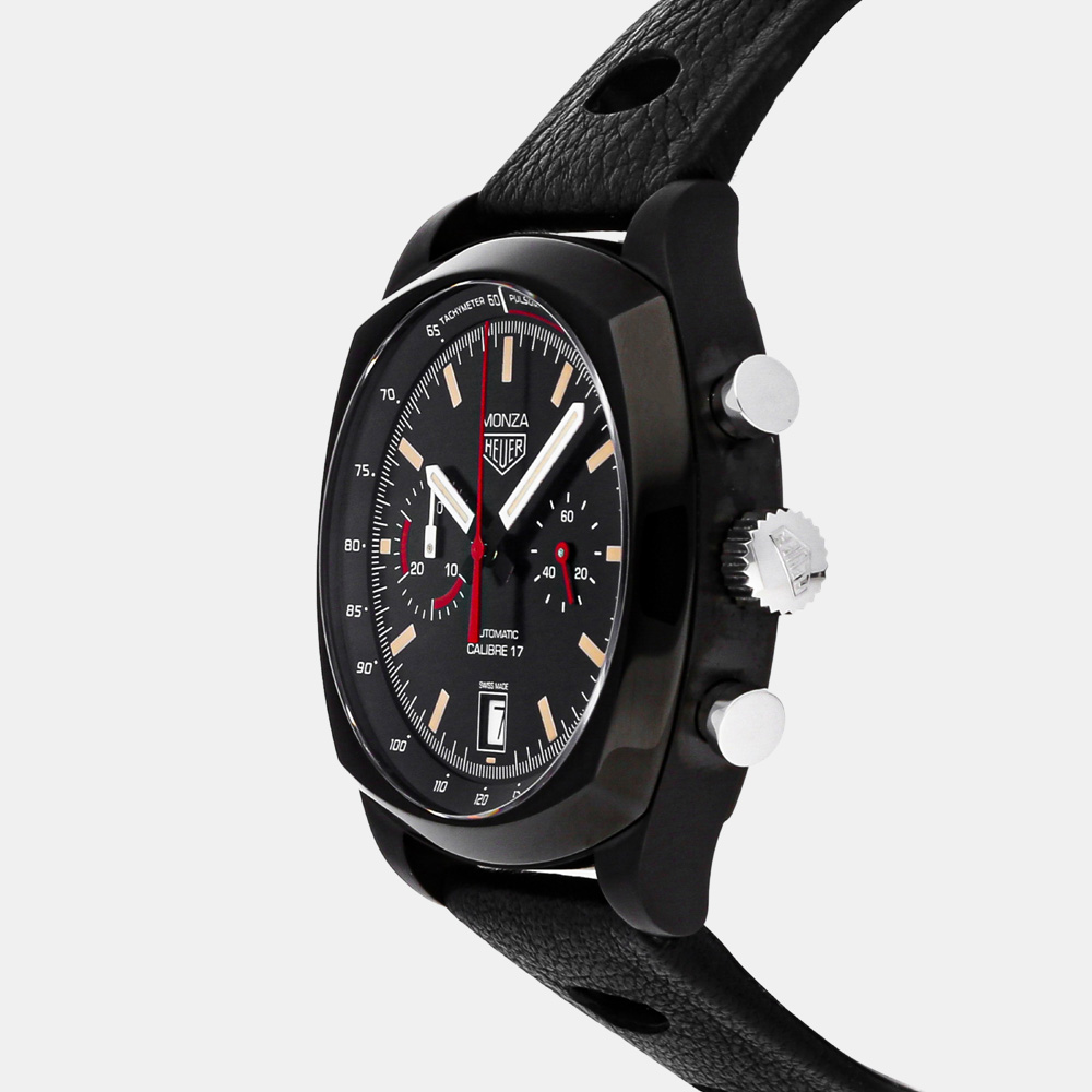 

Tag Heuer Black Titanium Heritage Monza Chronograph Limited Edition CR2080.FC6375 Men's Wristwatch 42 MM
