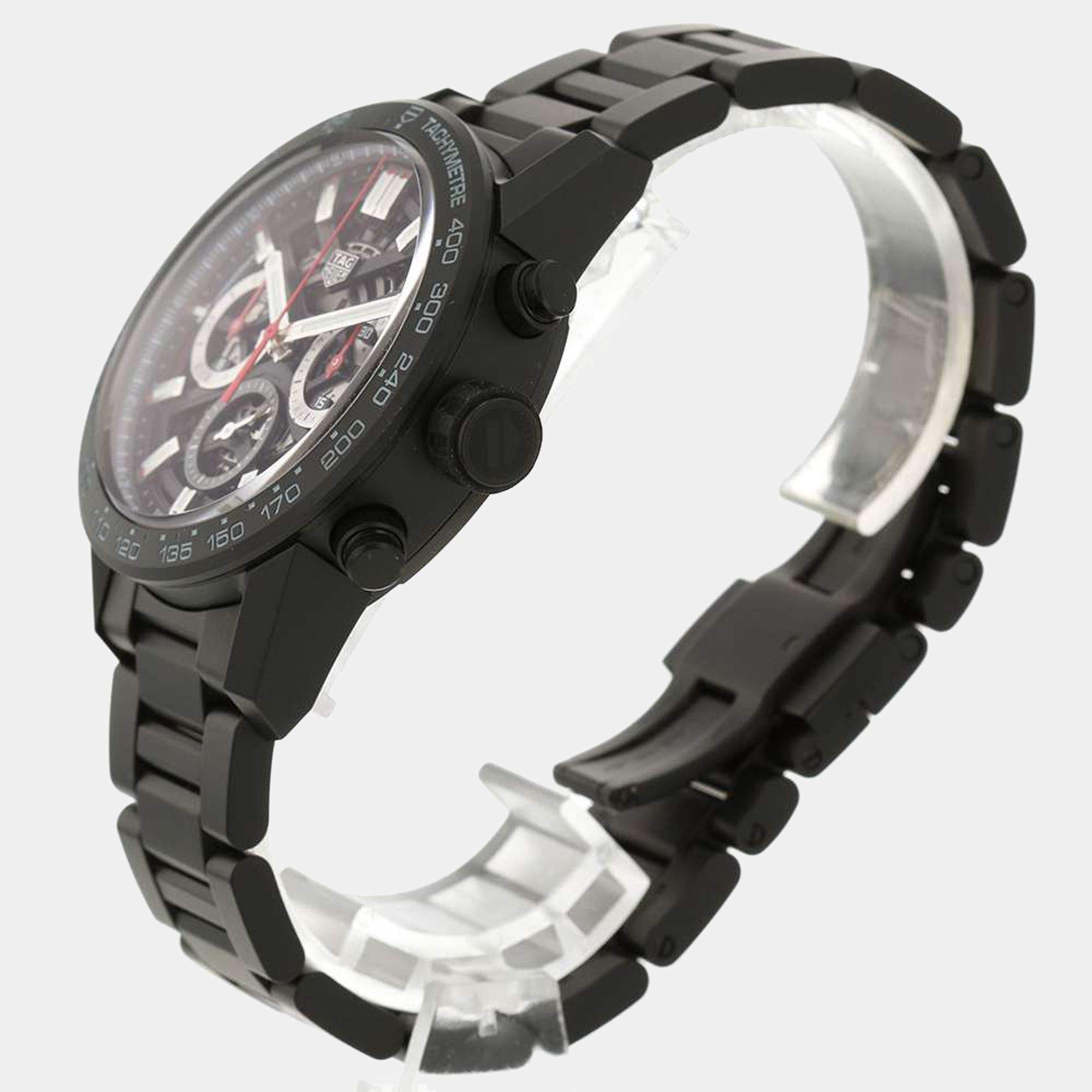 

Tag Heuer Grey Ceramic Carrera CBG2090.FT6145 Automatic Men's Wristwatch 43 mm