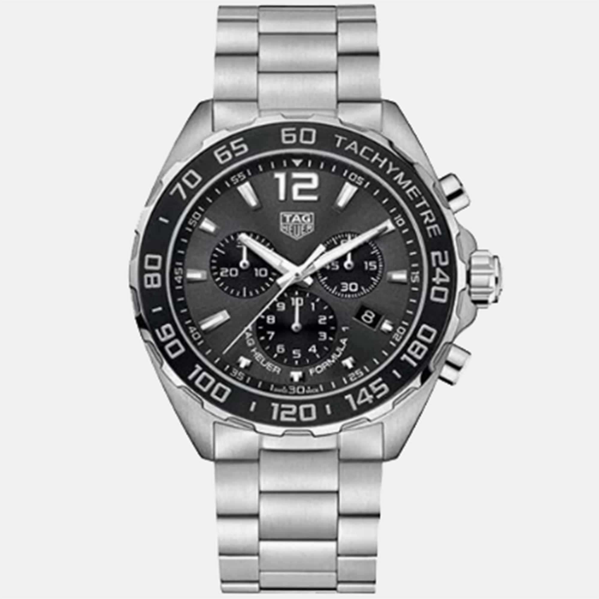 

TAG Heuer Grey Stainless Steel Formula