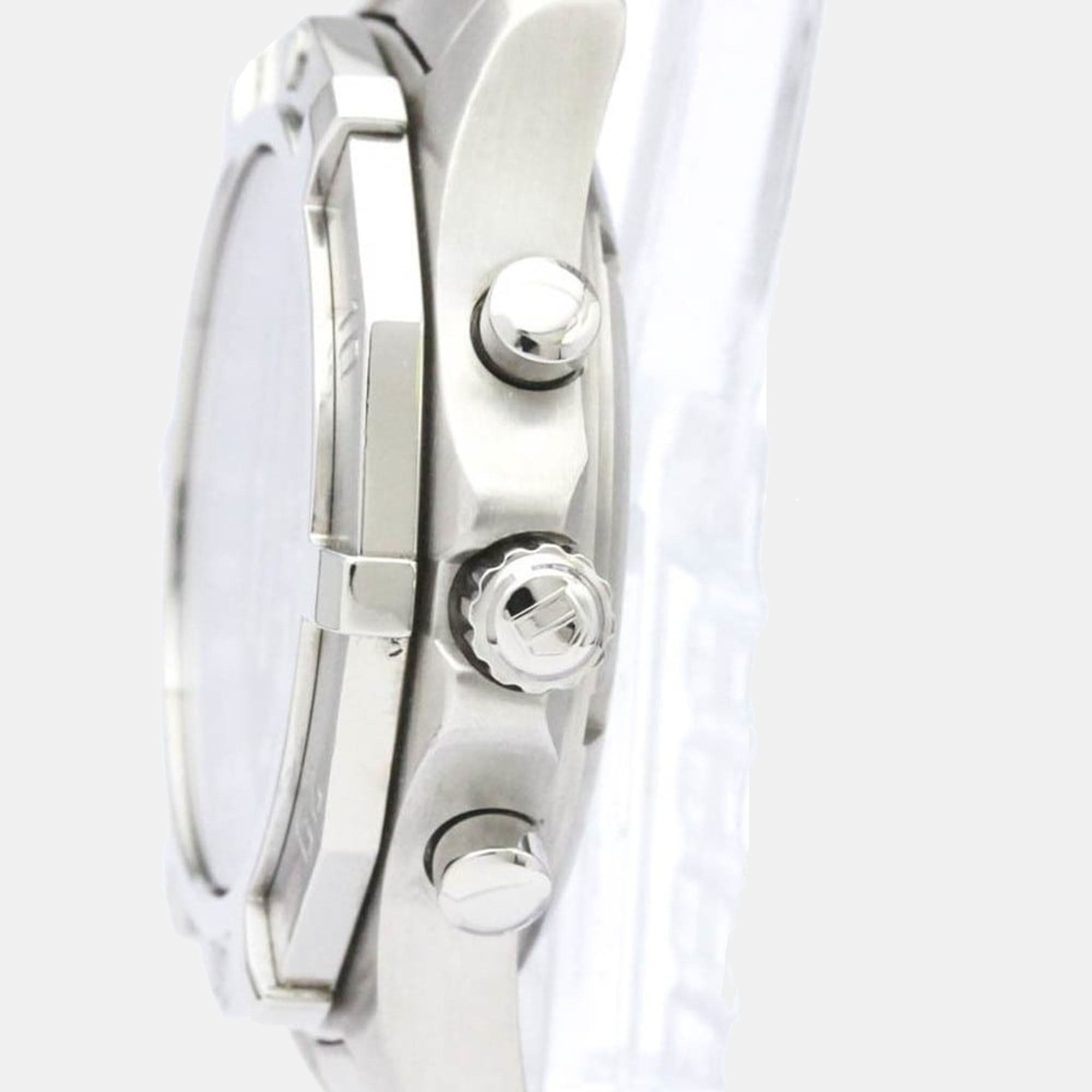 

Tag Heuer Blue Stainless Steel 2000 Exclusive CN1112 Quartz Chronograph Men's Wristwatch 38 mm