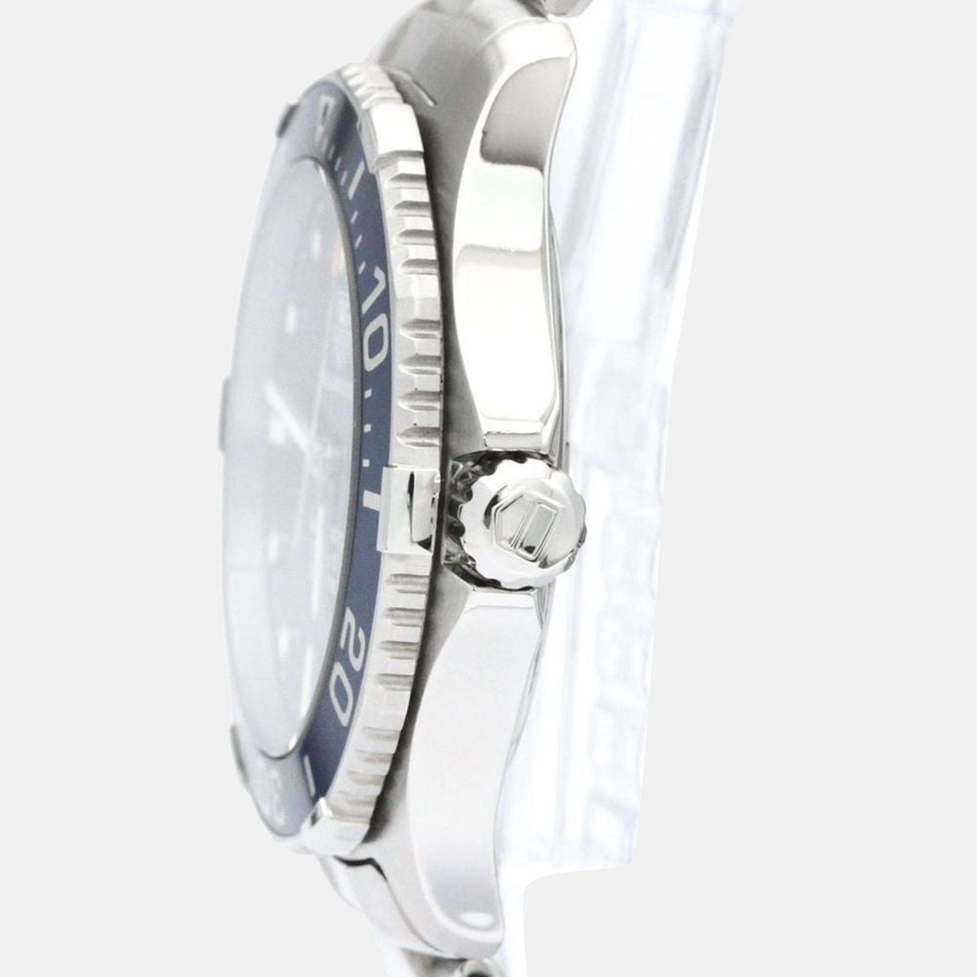 

Tag Heuer Blue Stainless Steel Aquaracer Calibre 5 WAN2111 Men's Wristwatch 42 mm