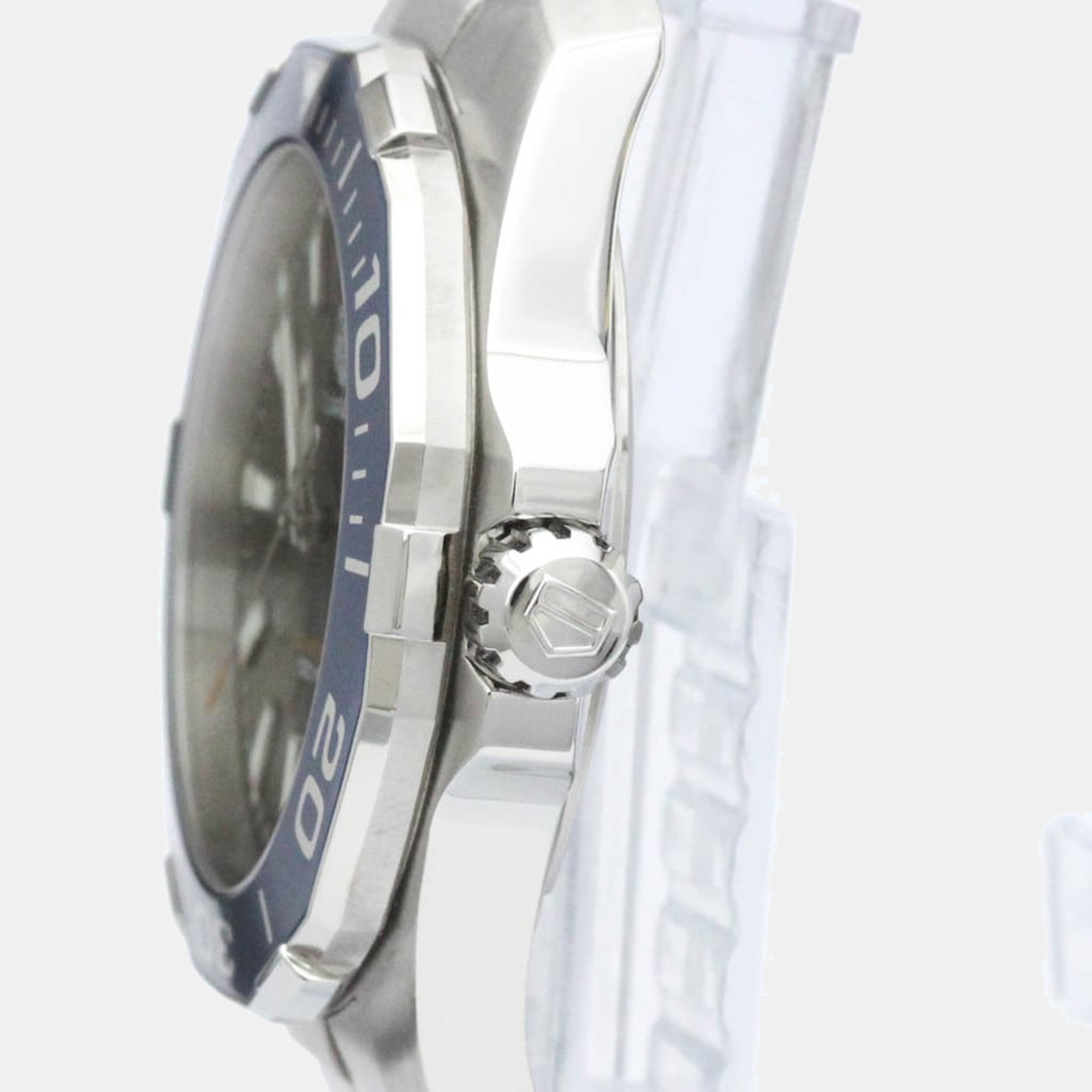 

Tag Heuer Blue Stainless Steel Aquaracer WAY111C Quartz Men's Wristwatch