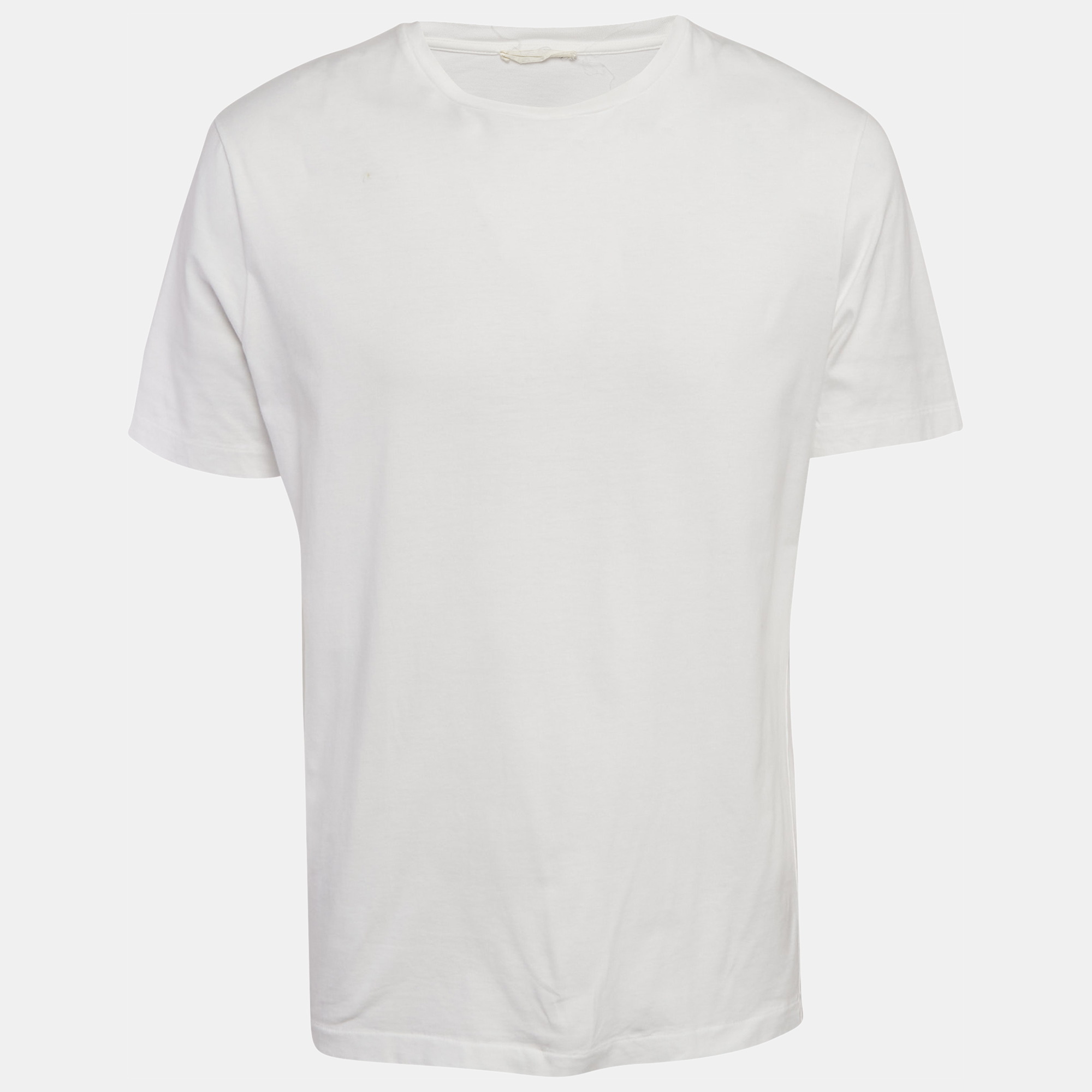 

The Row White Jersey Crewneck T-Shirt XL