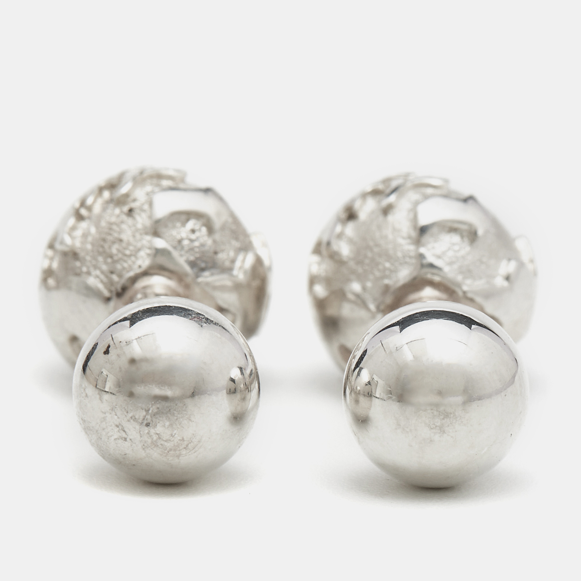 

Tiffany & Co. Globe Sterling Silver Cufflinks