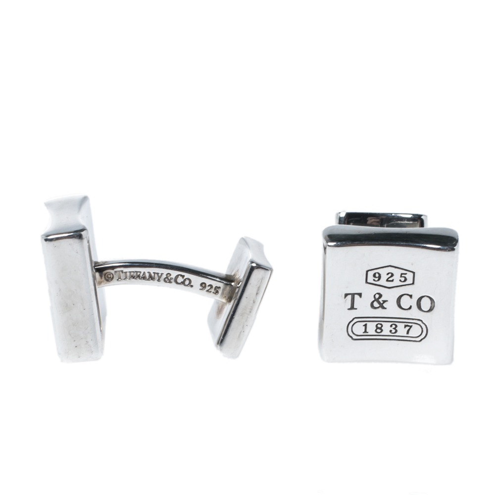 

Tiffany & Co. Classic Sterling Silver Square Cufflinks