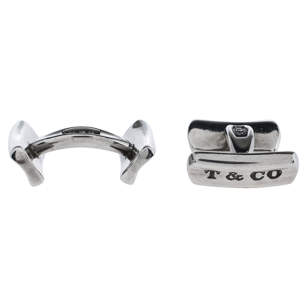 

Tiffany & Co. Sterling Silver Classic Cufflinks