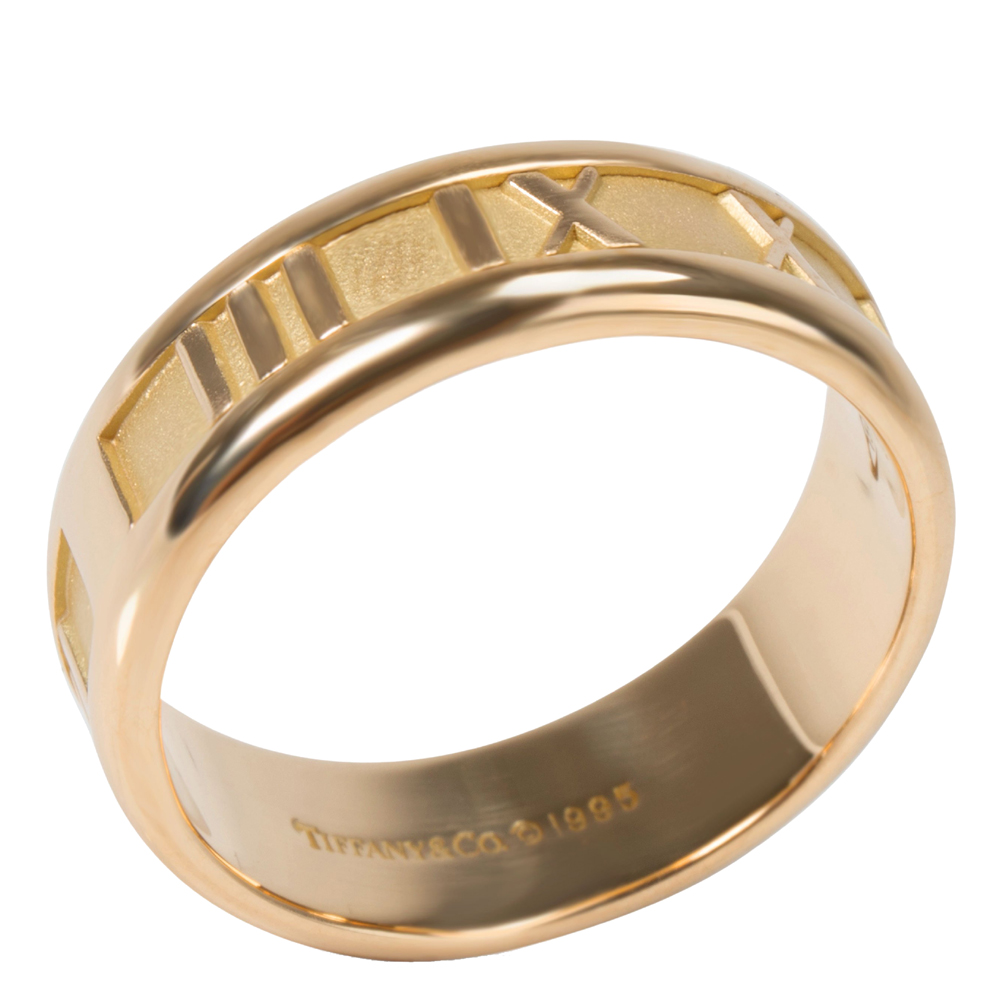 tiffany and co atlas ring gold