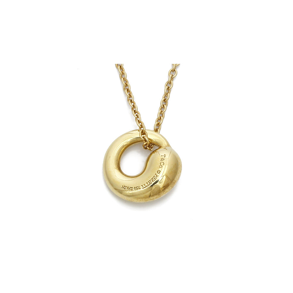 

Tiffany & Co. Eternal Circle 18K Yellow Gold Necklace