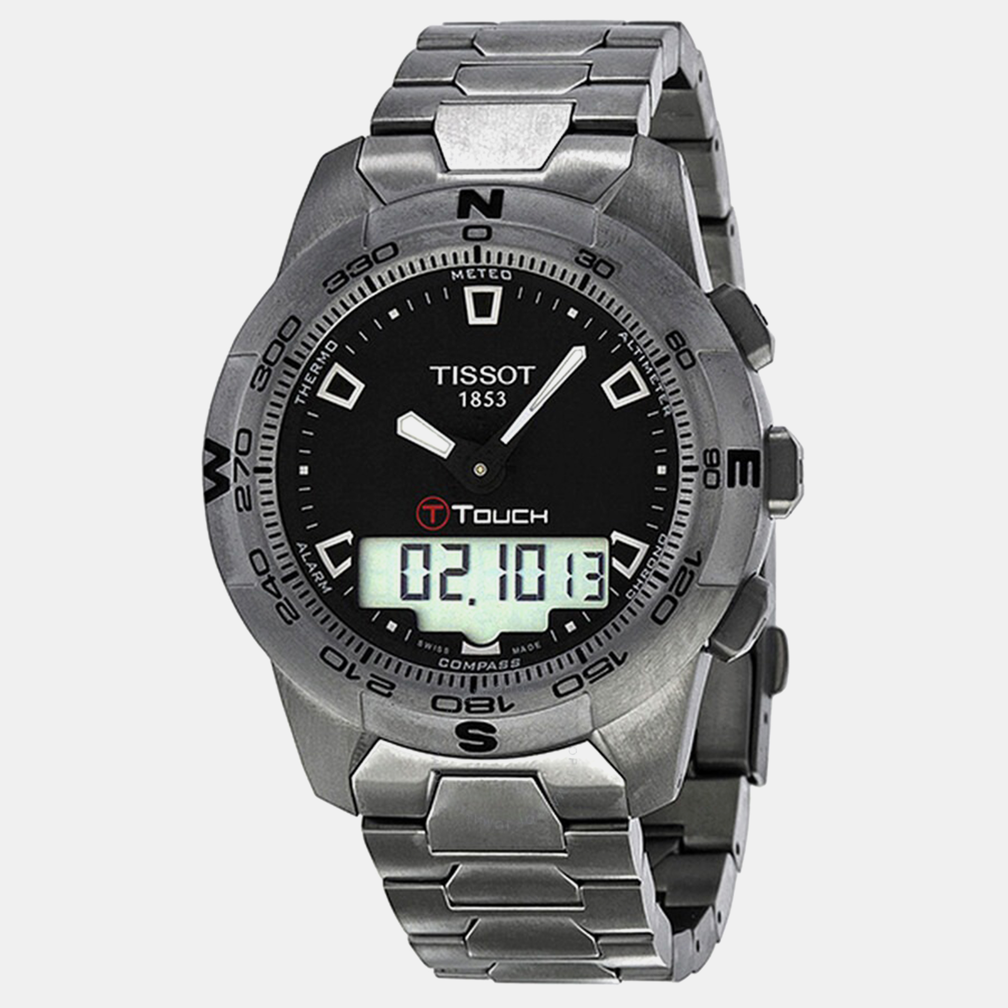 

Tissot T-Touch Black Dial Titanium Watch T047.420.44.051.00