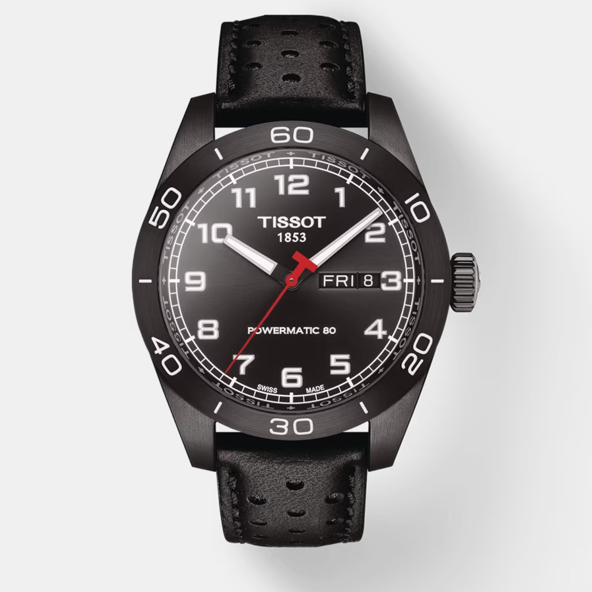 

Tissot Prs 516 Powermatic 80 T131.430.36.052.00 Black Leather watch