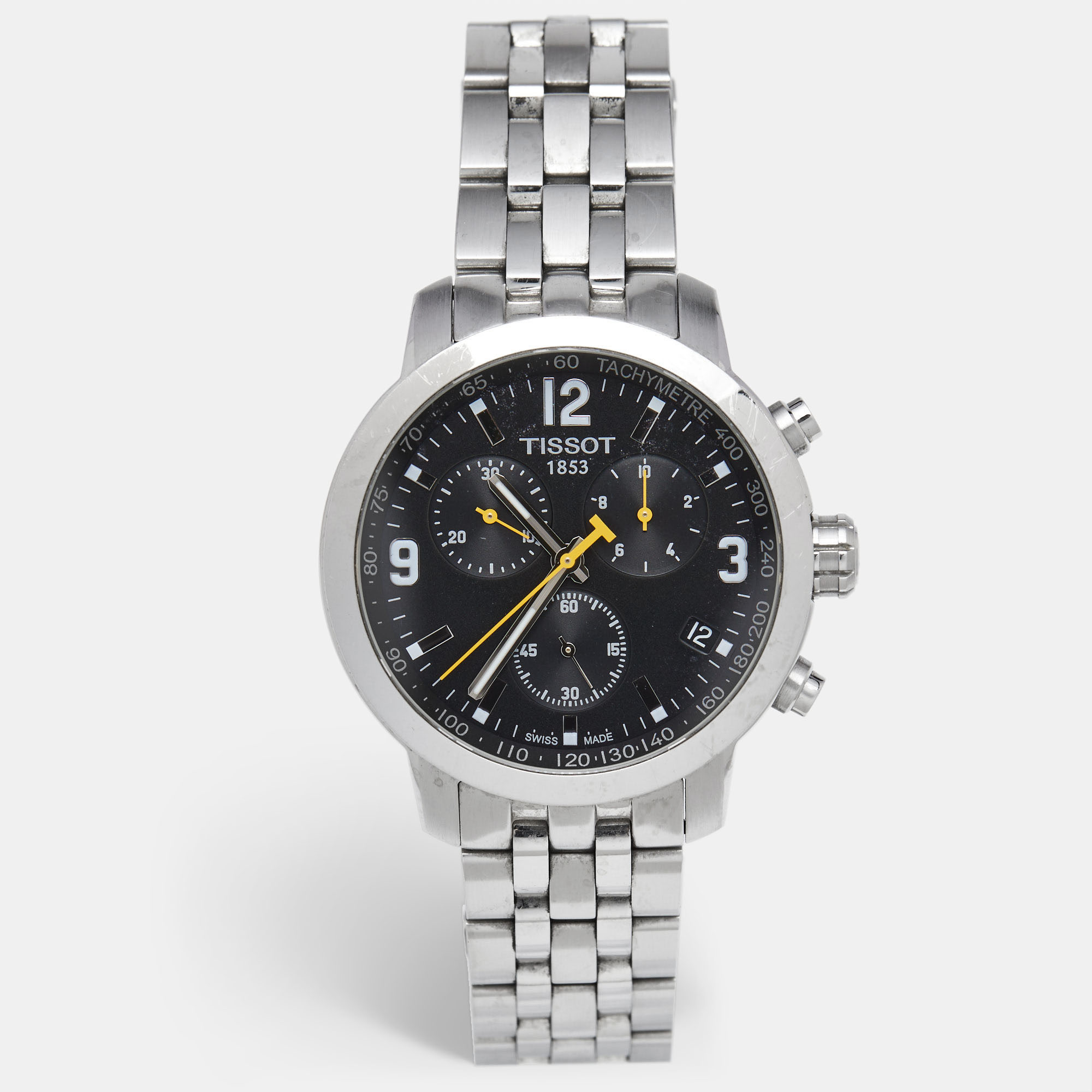 

Tissot Black Stainless Steel PRC