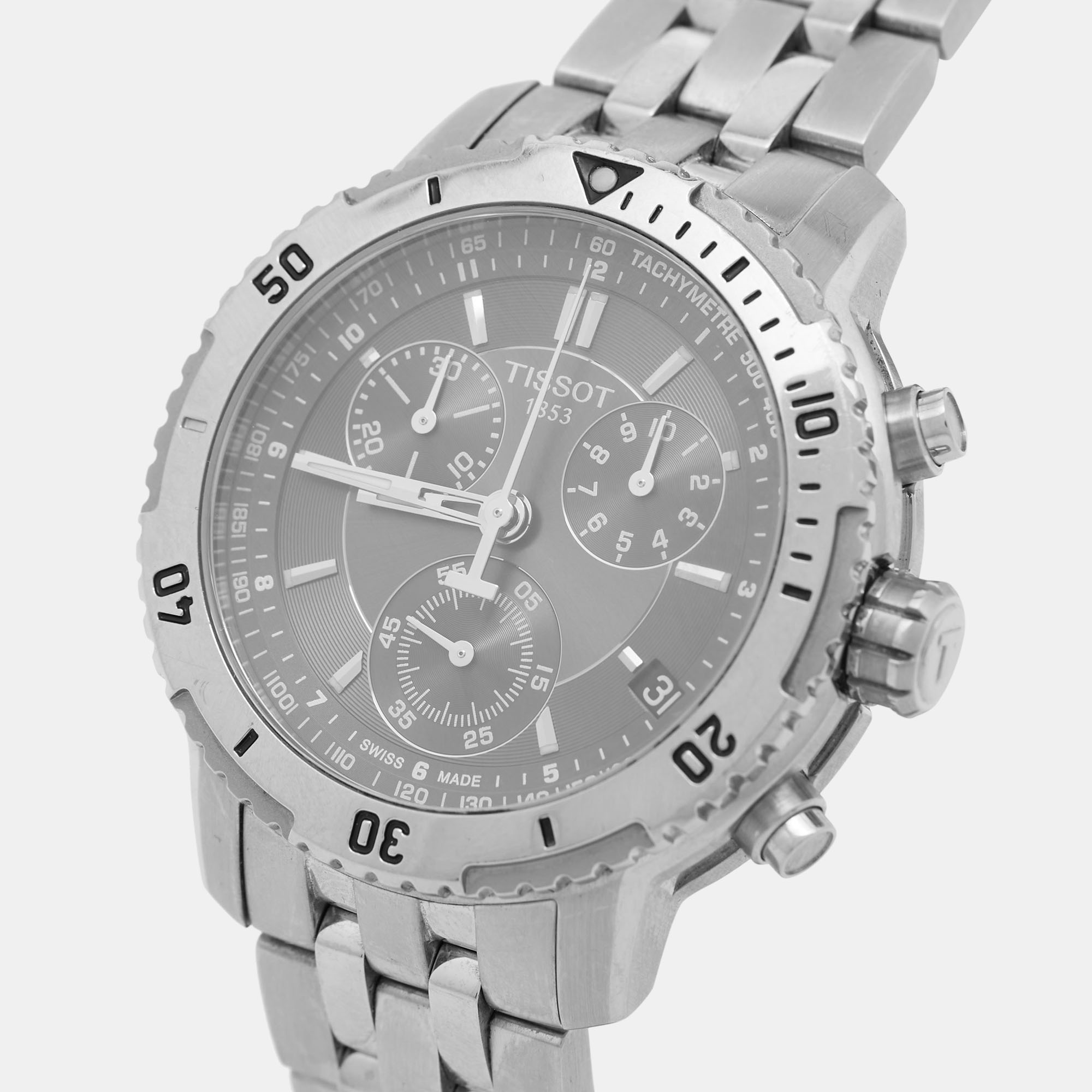 

Tissot Grey Stainless Steel PRS200 T067417A Men's Wristwatch
