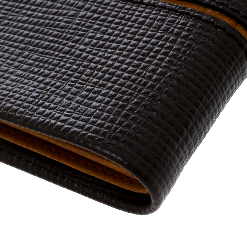 TOD'S orange leather wallet – Loop Generation