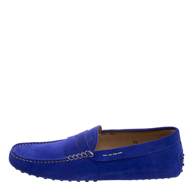 cobalt blue loafers