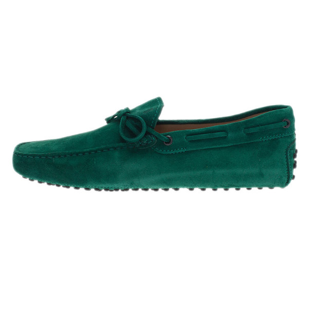 forest green loafers