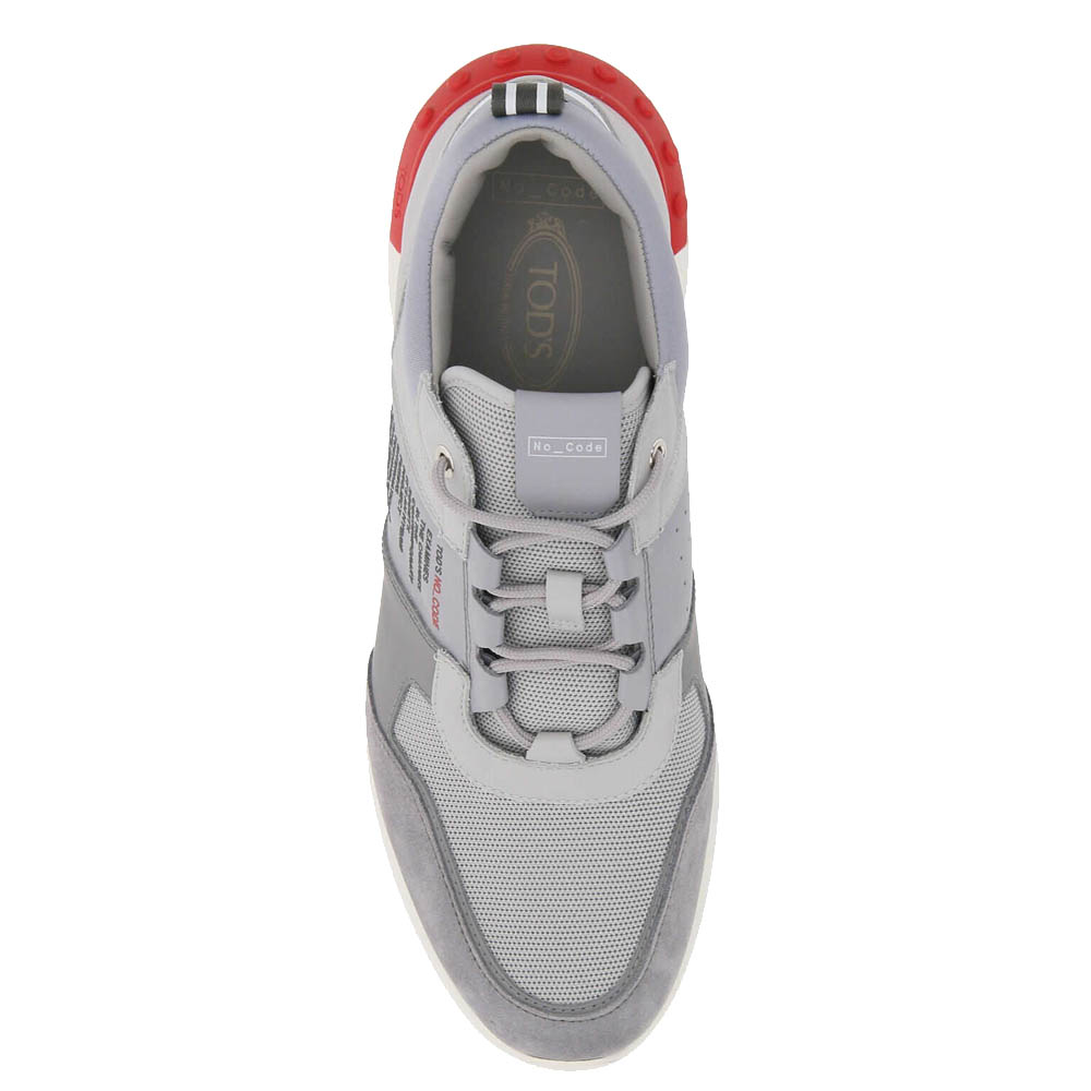 

Tod's Grey Suede No_Code Sneakers Size UK 9 EU