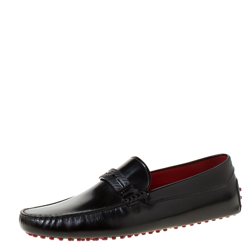 tod's for ferrari sneakers in leather