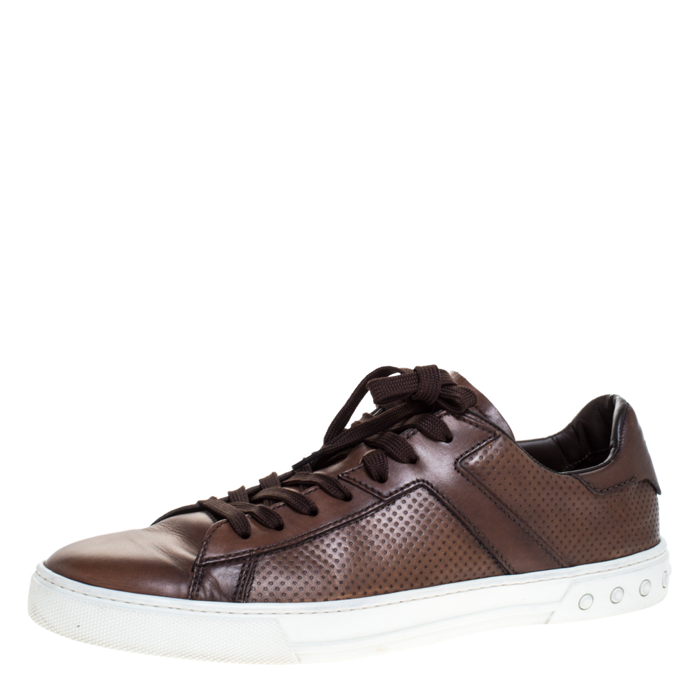 tod's sneakers in leather