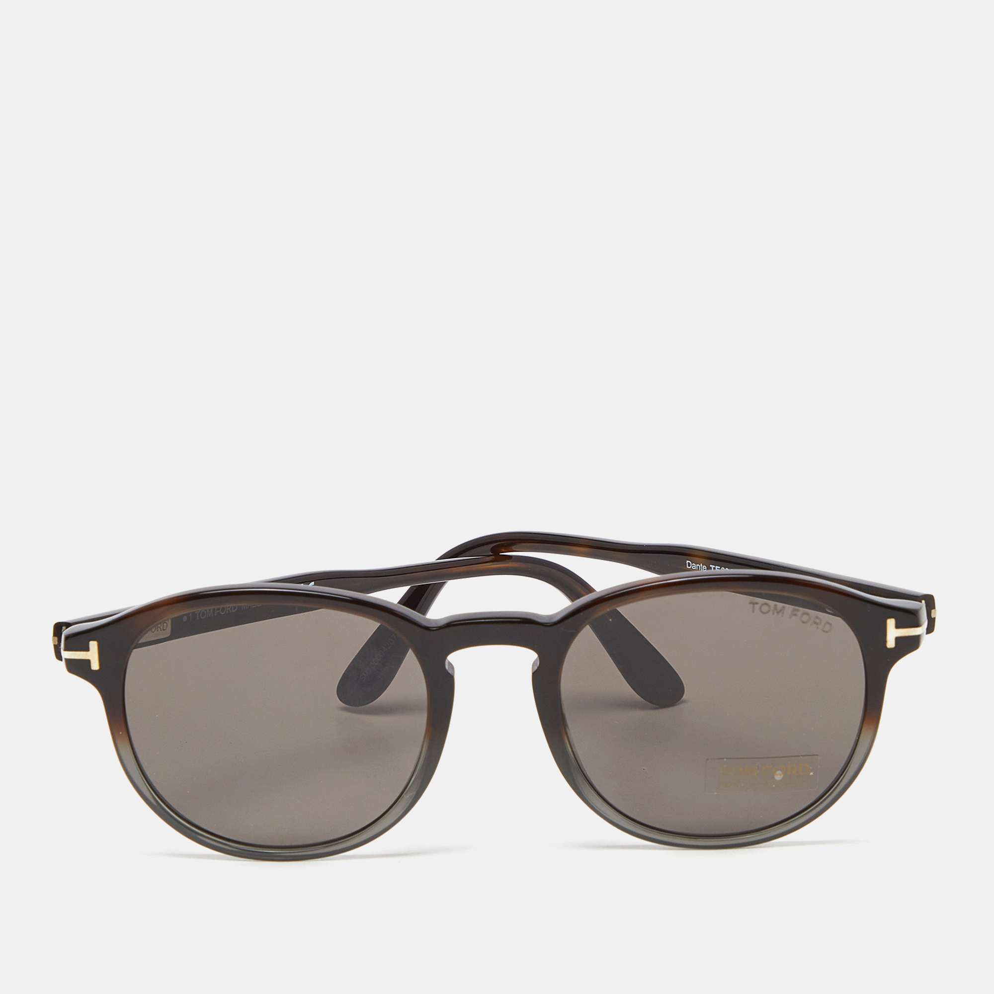 Pre-owned Tom Ford Black Sunglasses 52