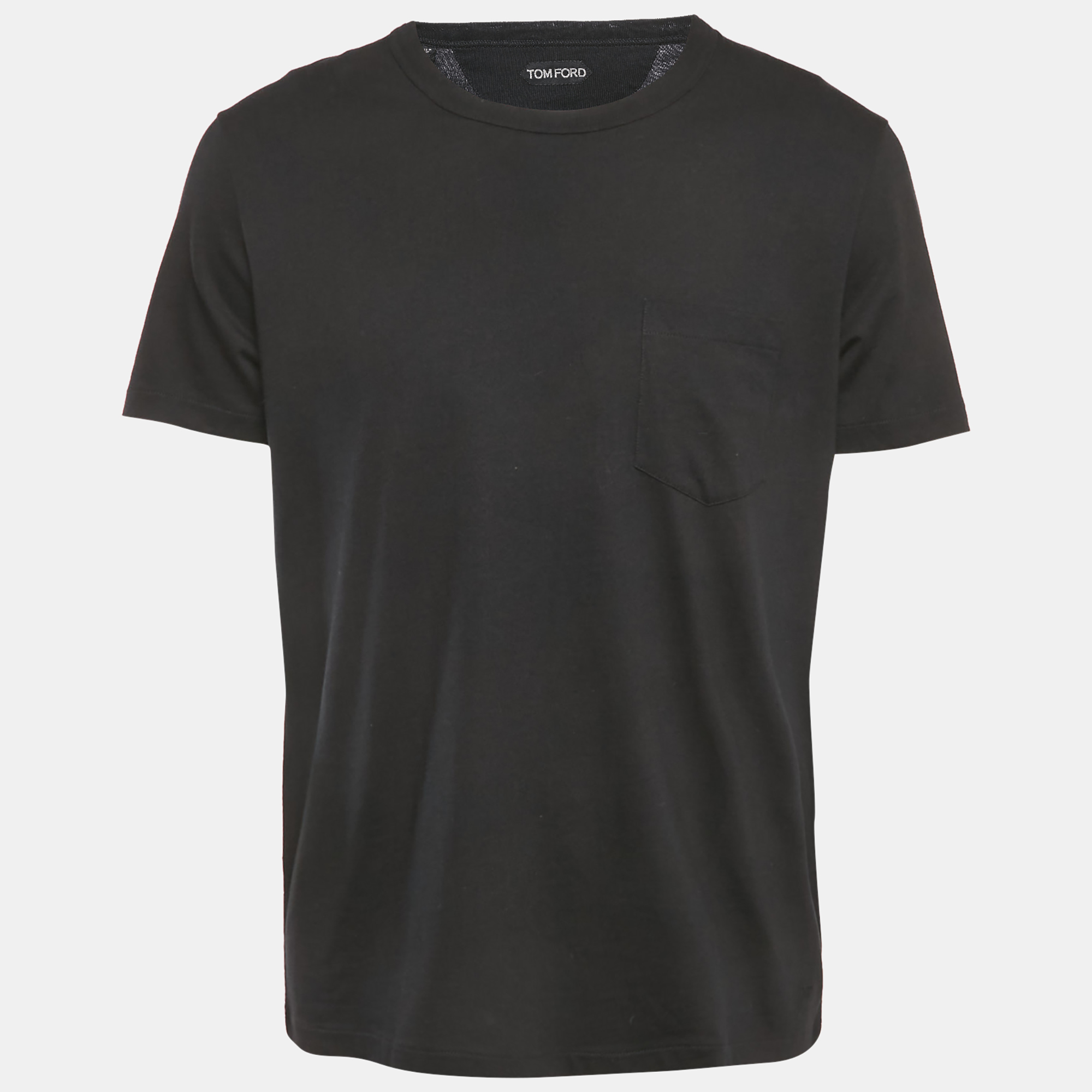 

Tom Ford Black Jersey Crewneck T-Shirt XXL
