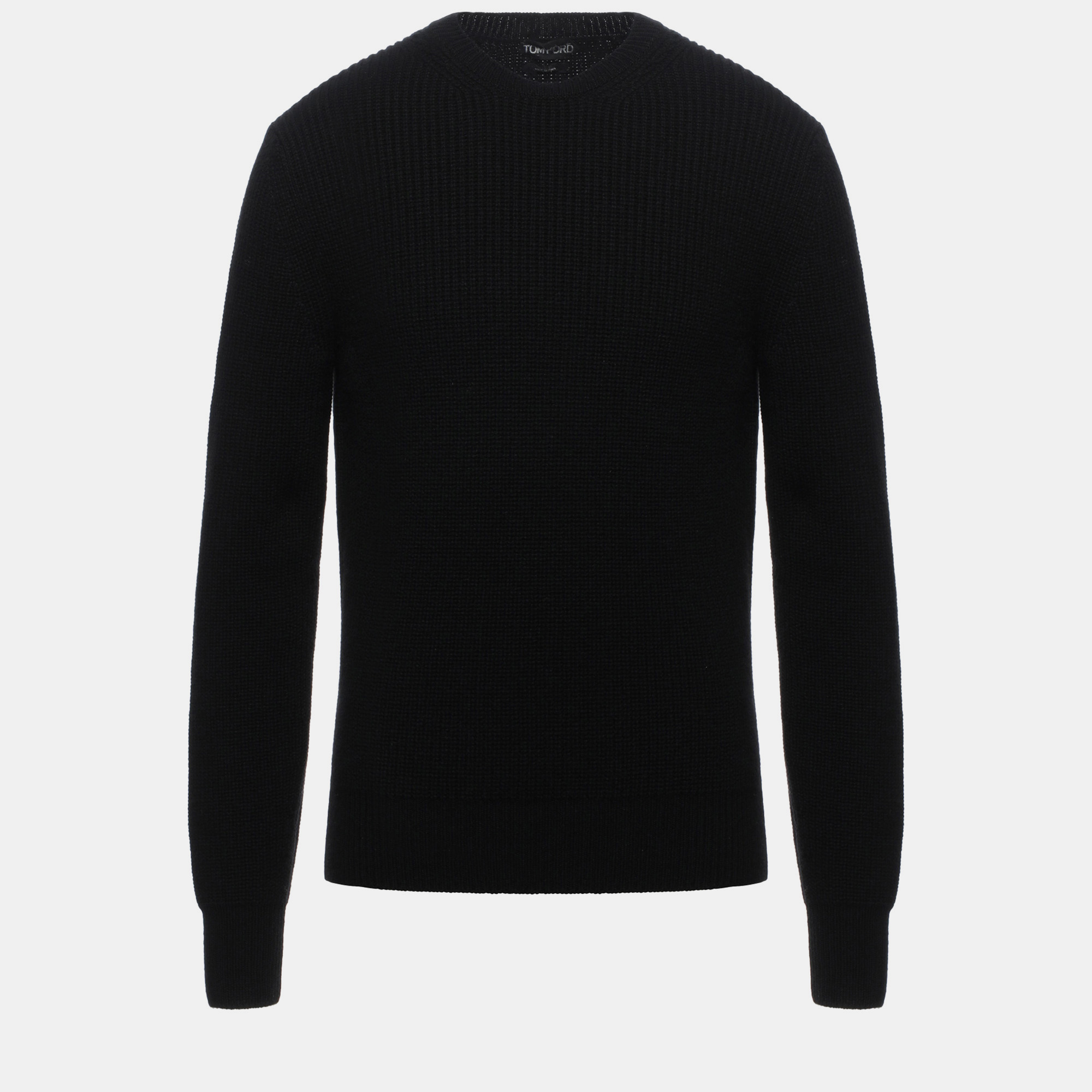 Pre-owned Tom Ford Cashmere Sweaters 50 In Black