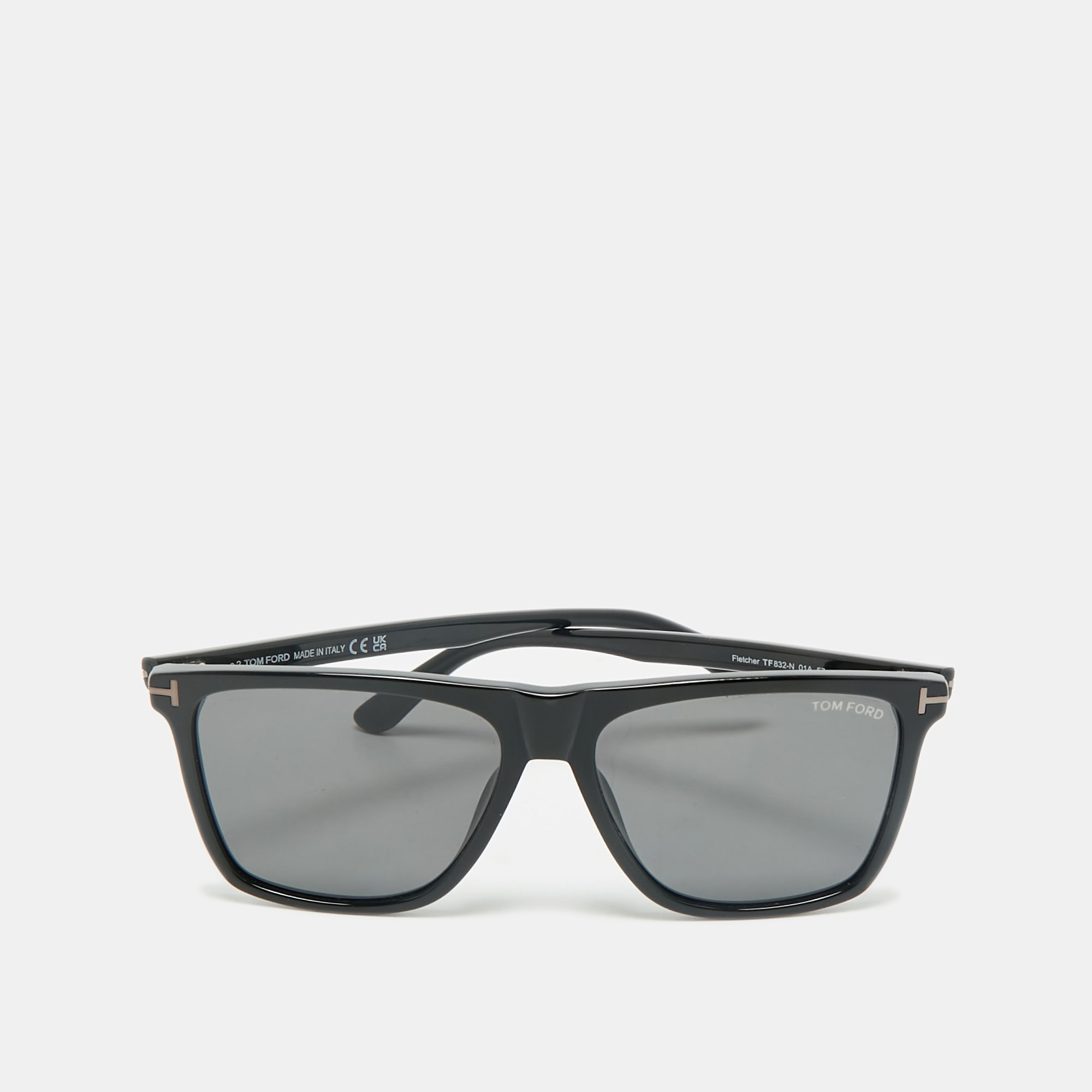 

Tom Ford Black Fletcher TF832-N Square Sunglasses