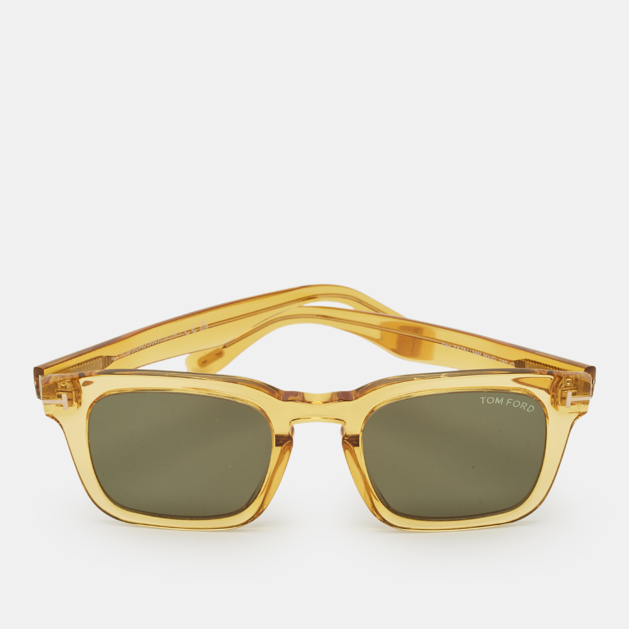 

Tom Ford Clear Yellow/Transparent Dax Sunglasses