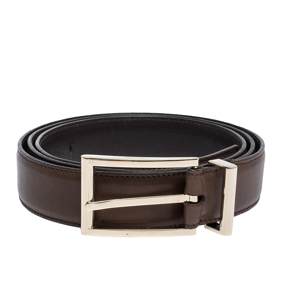 

Tom Ford Brown Leather Belt