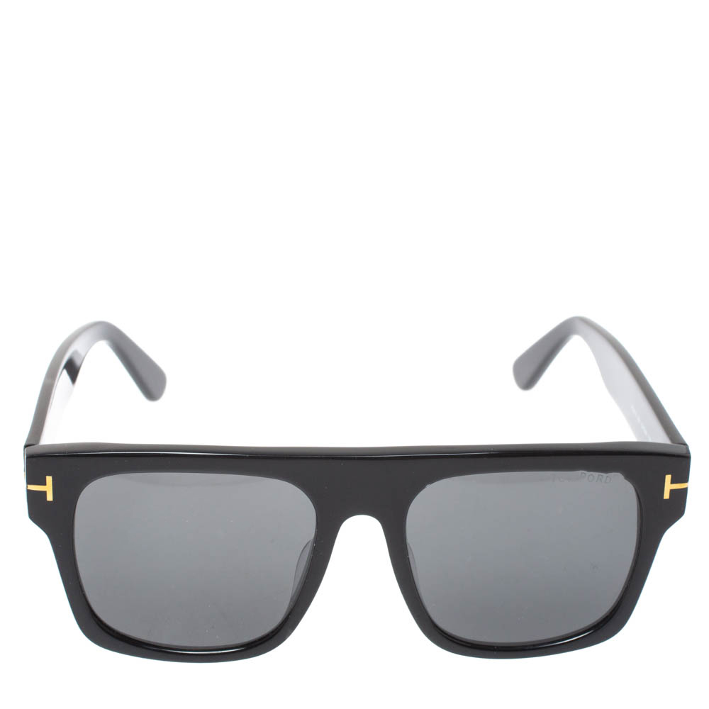 

Tom Ford Black/ Grey FT0711 Fausto Square Sunglasses