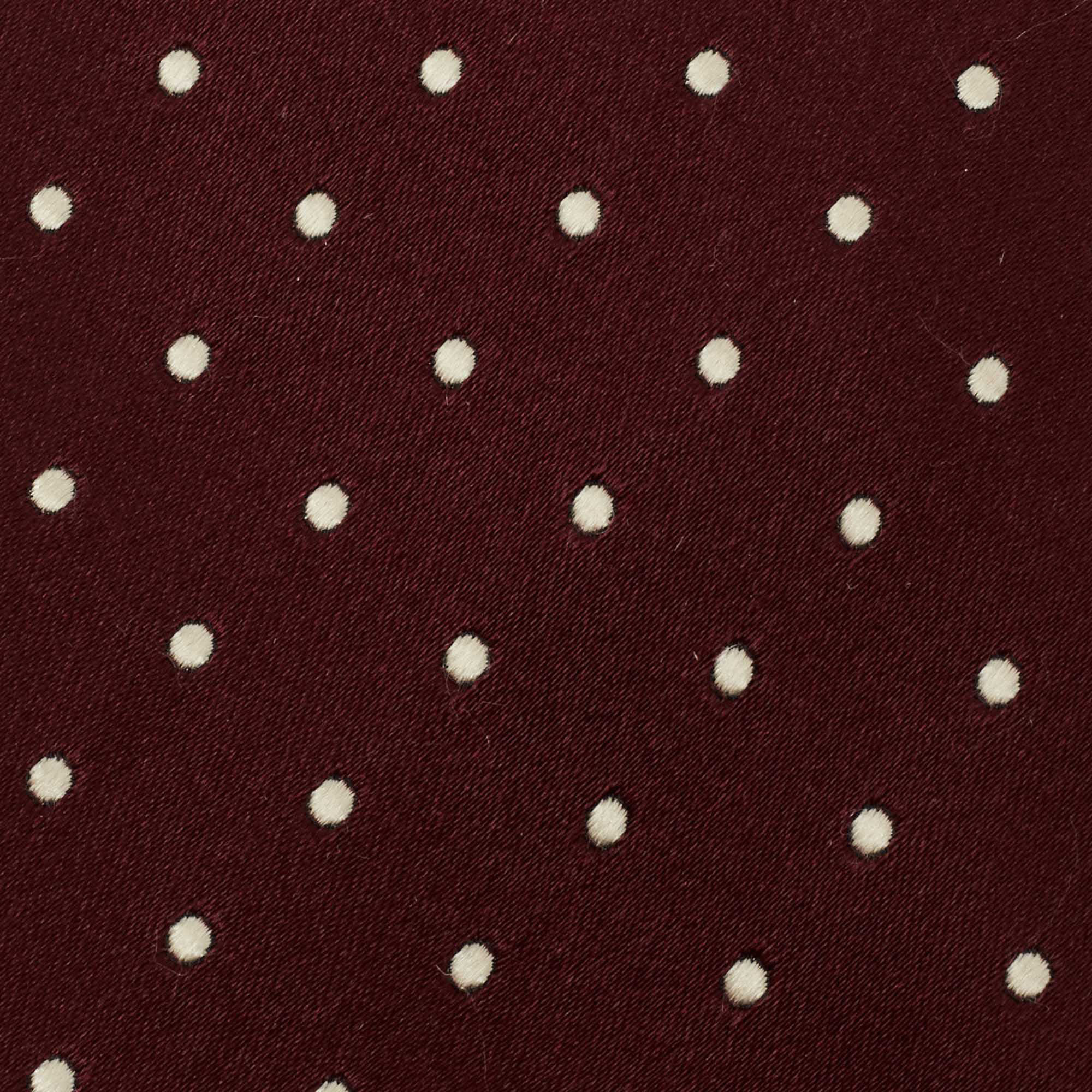 

Tom Ford Burgundy Polka Dot Jacquard Silk Tie