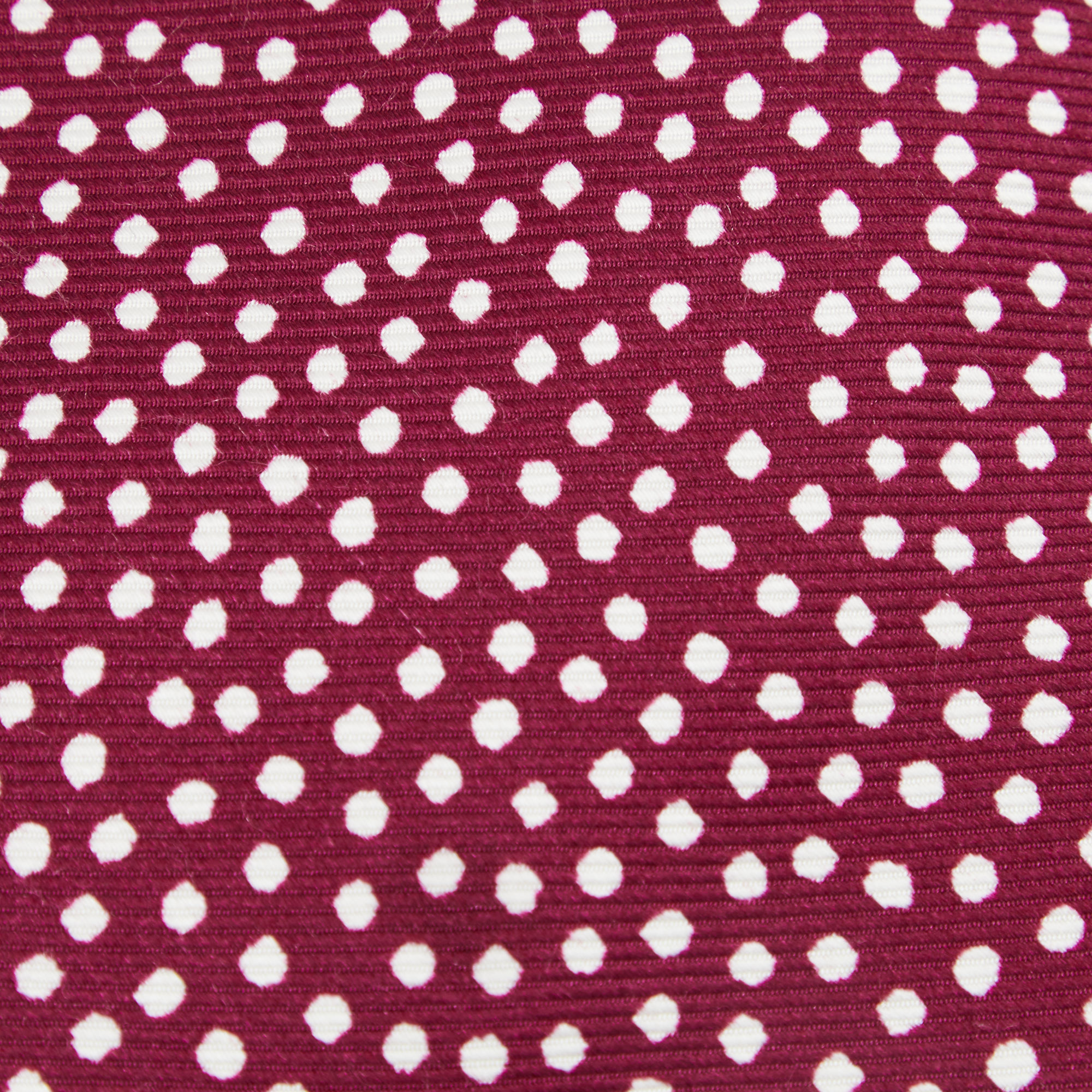 

Tom Ford Dark Pink Polka Dot Print Silk Tie