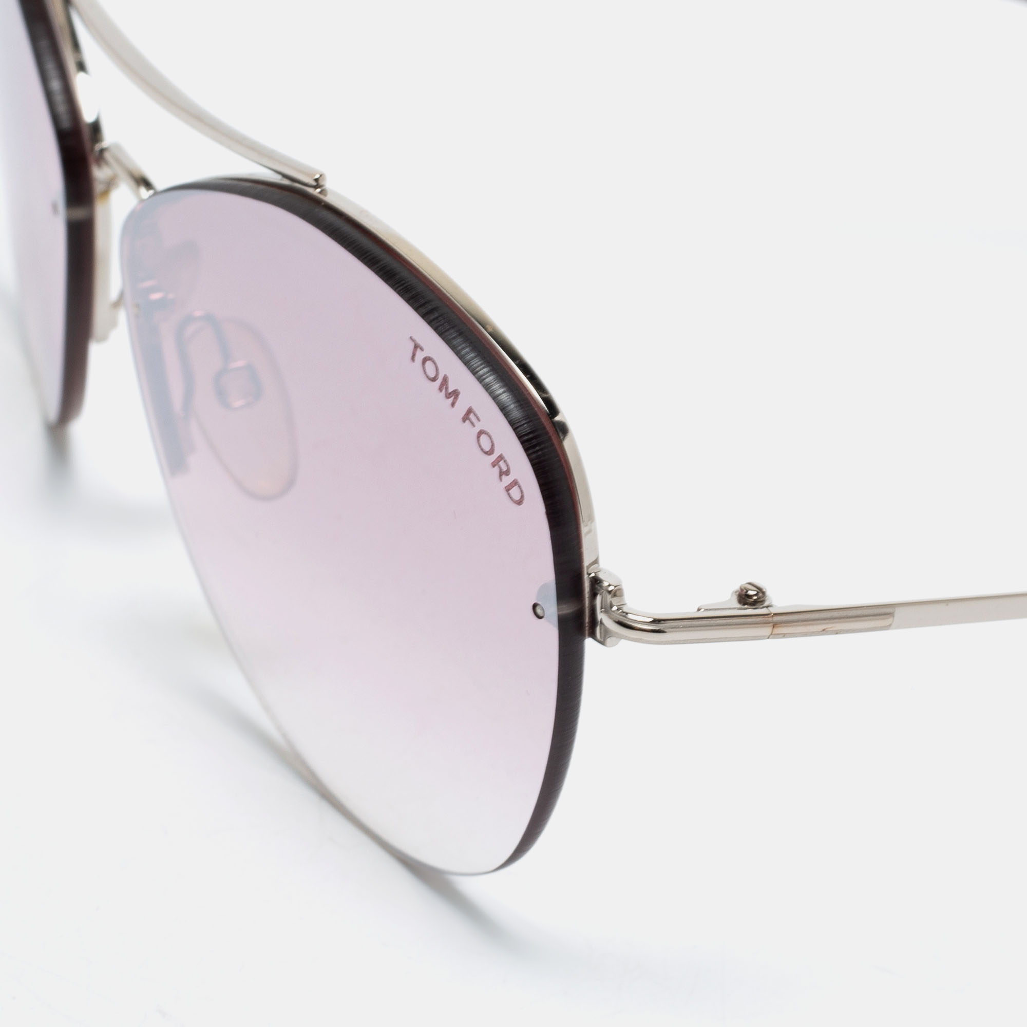 

Tom Ford Pink Mirrored Margret 02 TF 566 Sunglasses