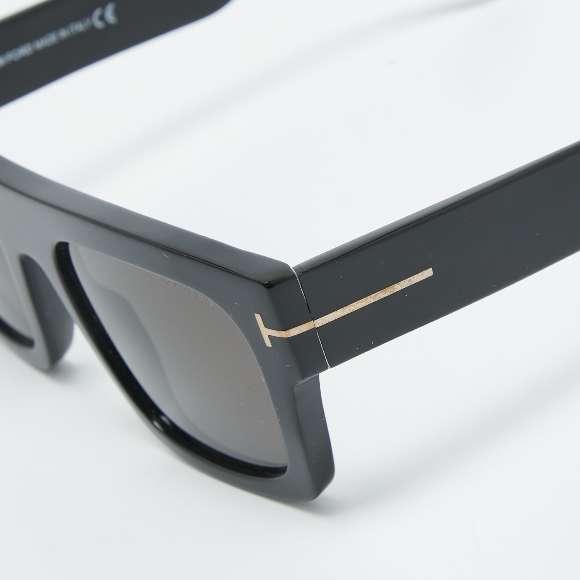 

Tom Ford Black Fausto TF711 Square Sunglasses