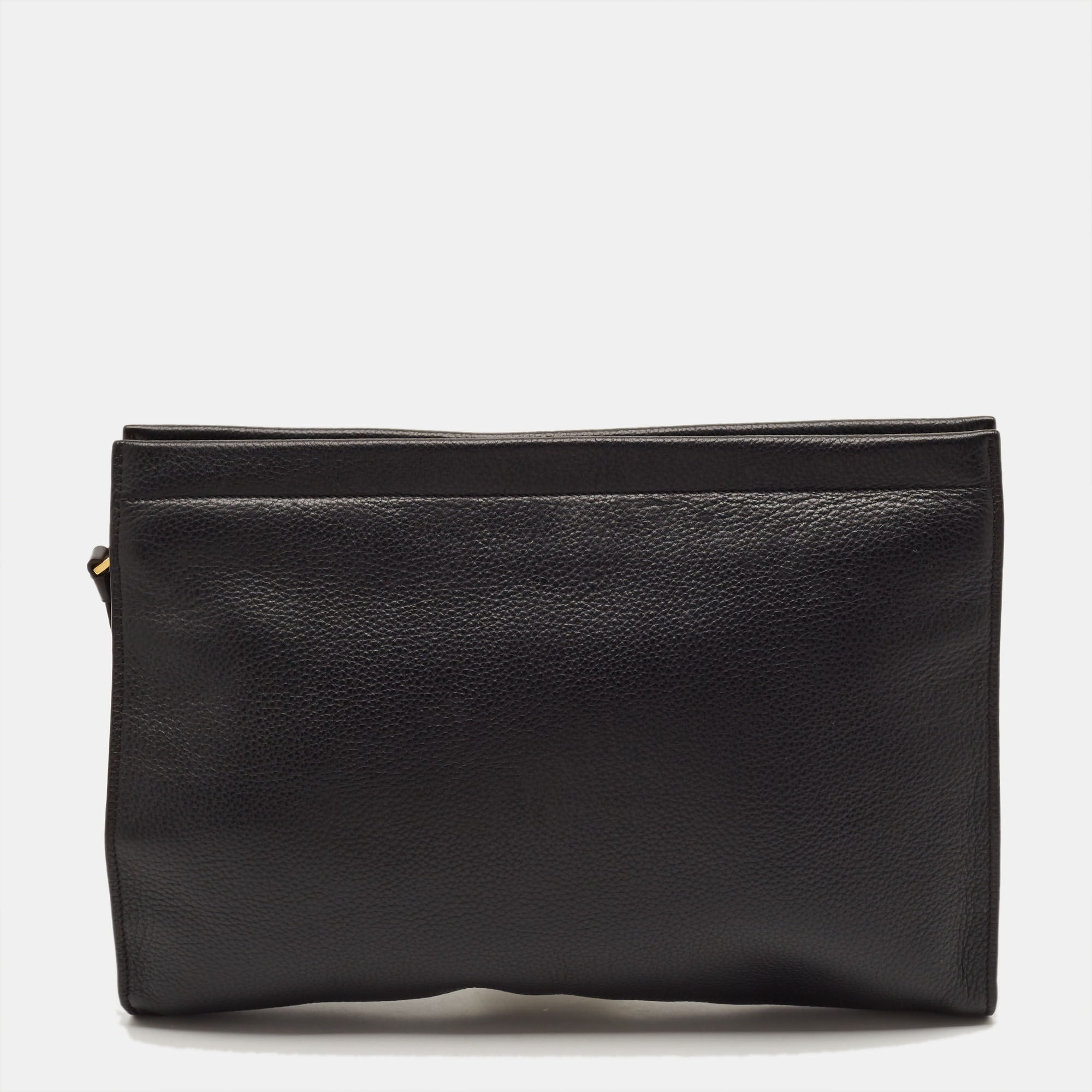 

Tom Ford Zip Black Leather Pouch