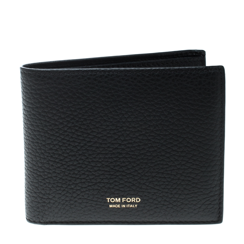 Tom Ford Black Leather Bifold Wallet Tom Ford | TLC