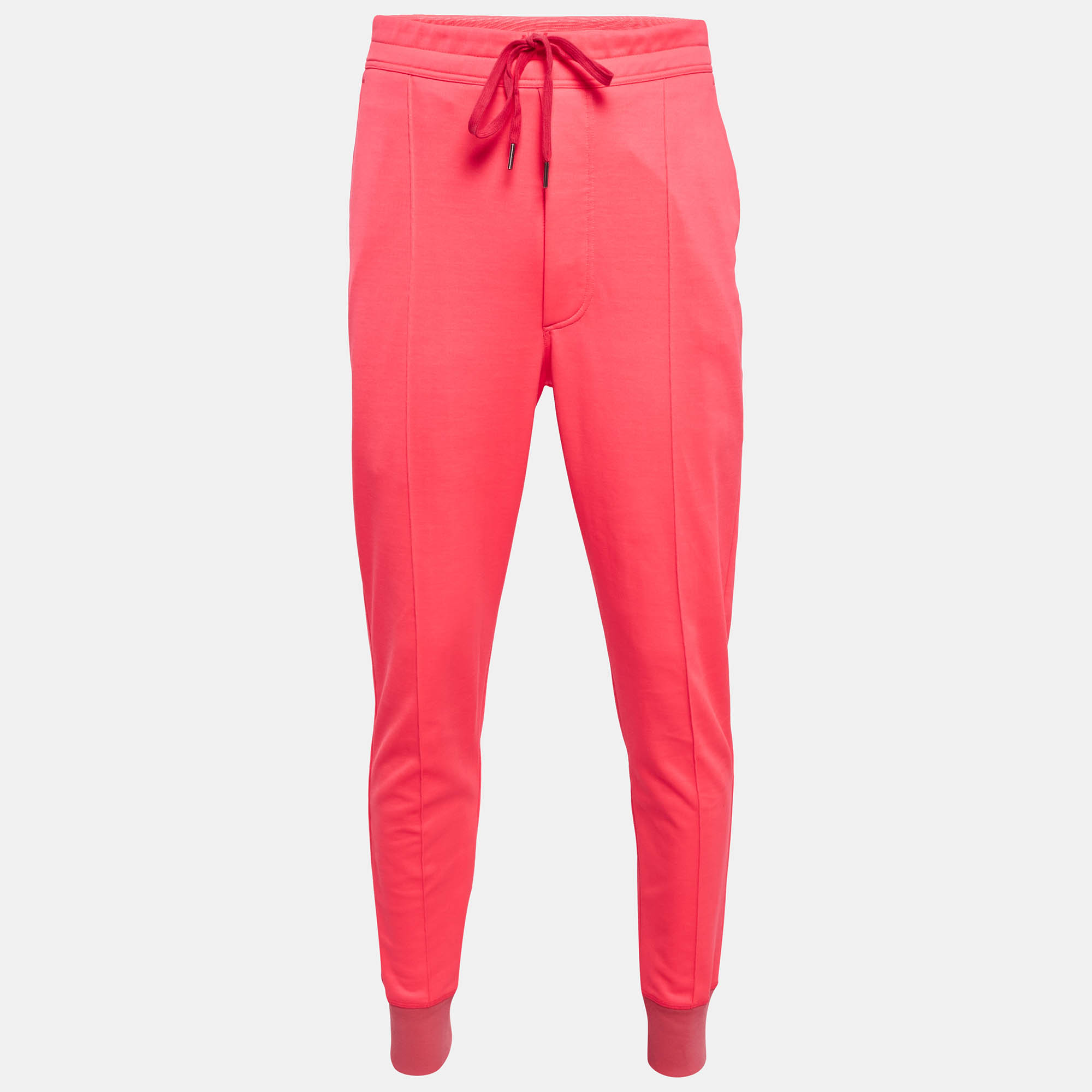

Tom Ford Neon Pink Jersey Joggers XL