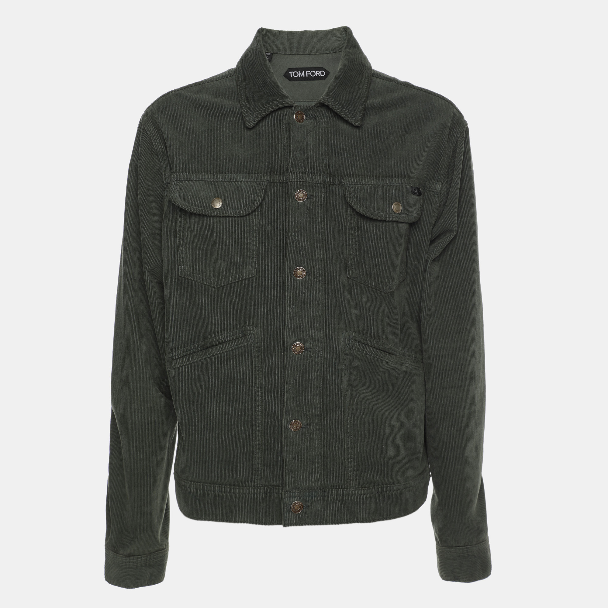 

Tom Ford Green Corduroy Jacket L