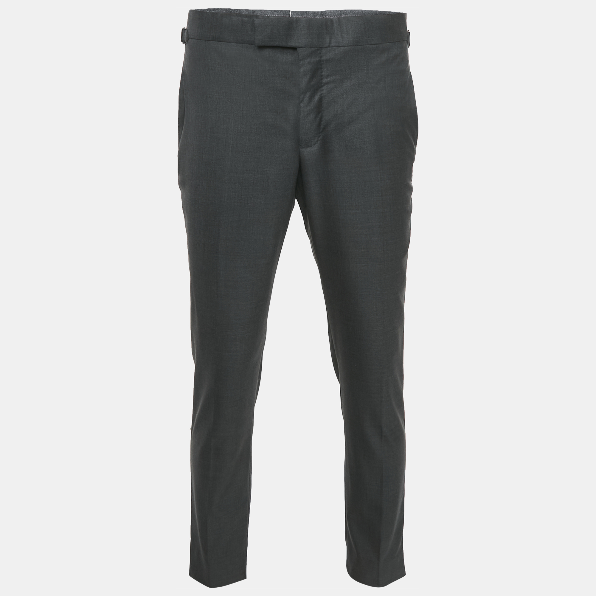

Tom Ford Grey Wool Formal Trousers S