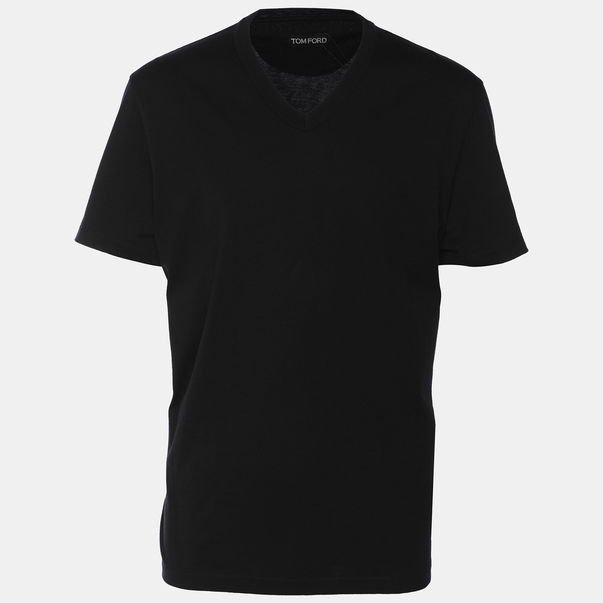 

Tom Ford Black Jersey Crewneck T-Shirt XL