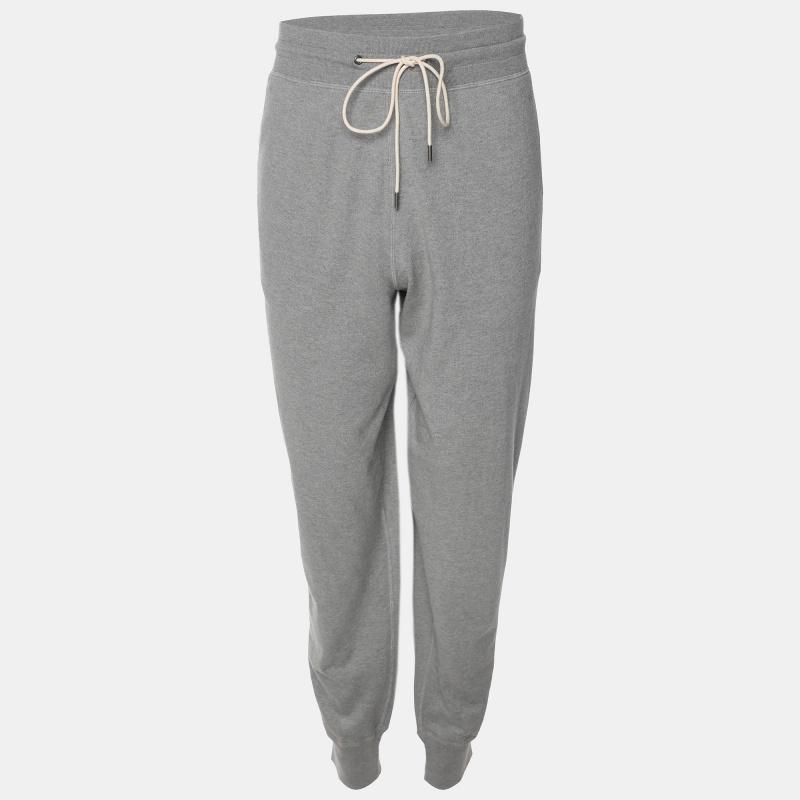 

Tom Ford Grey Cotton Knit Jogger L