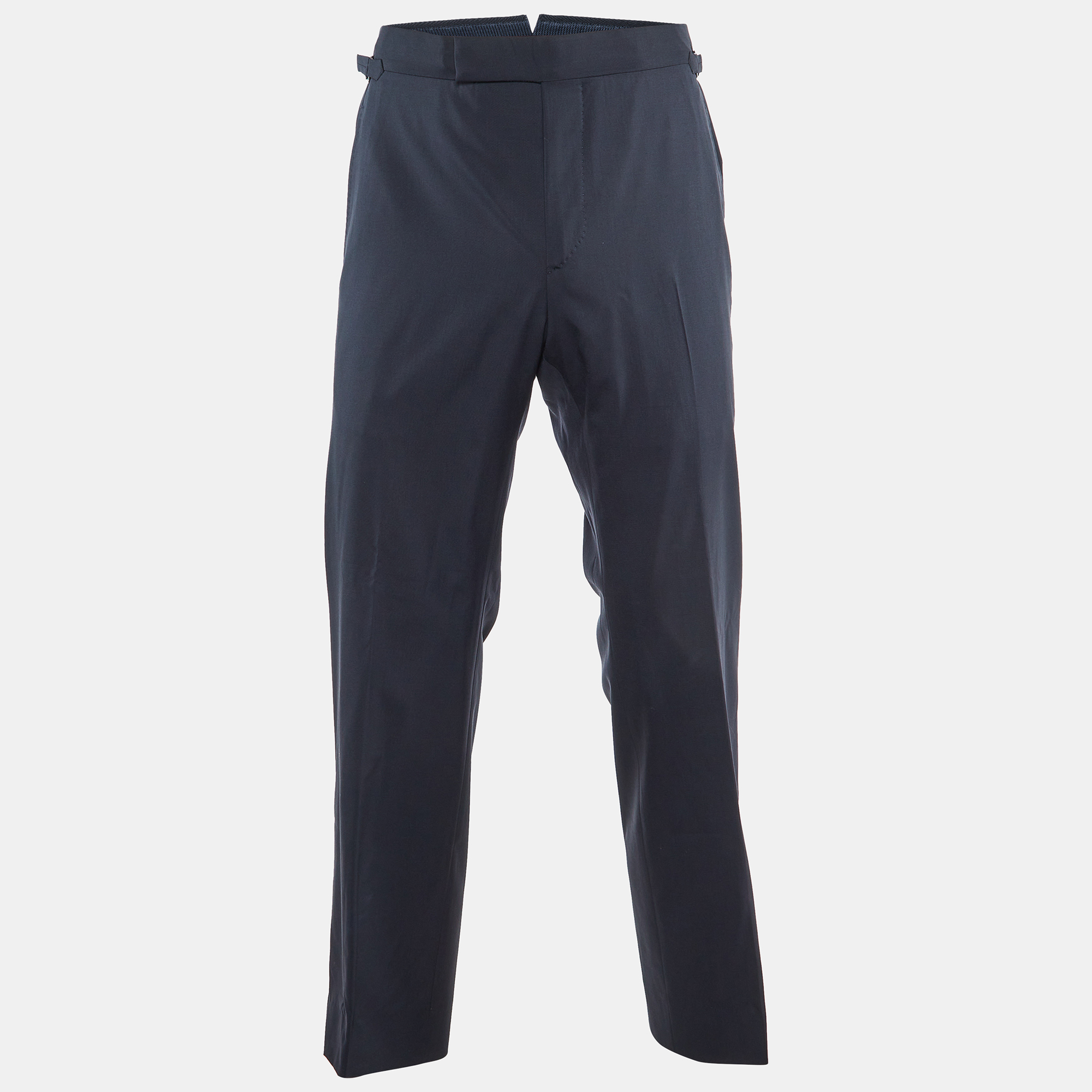 

Tom Ford Midnight Blue Wool Tailored Pants M, Navy blue