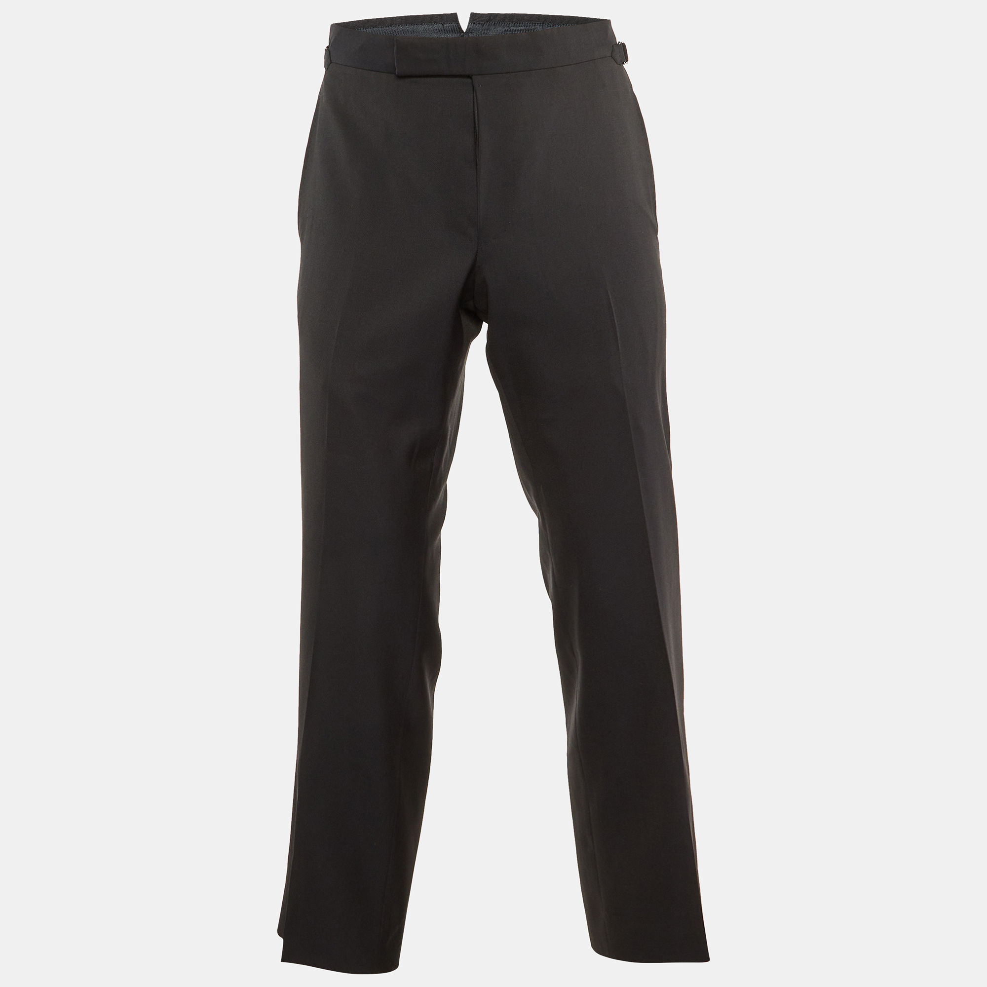 

Tom Ford Black Wool Tailored Pants M