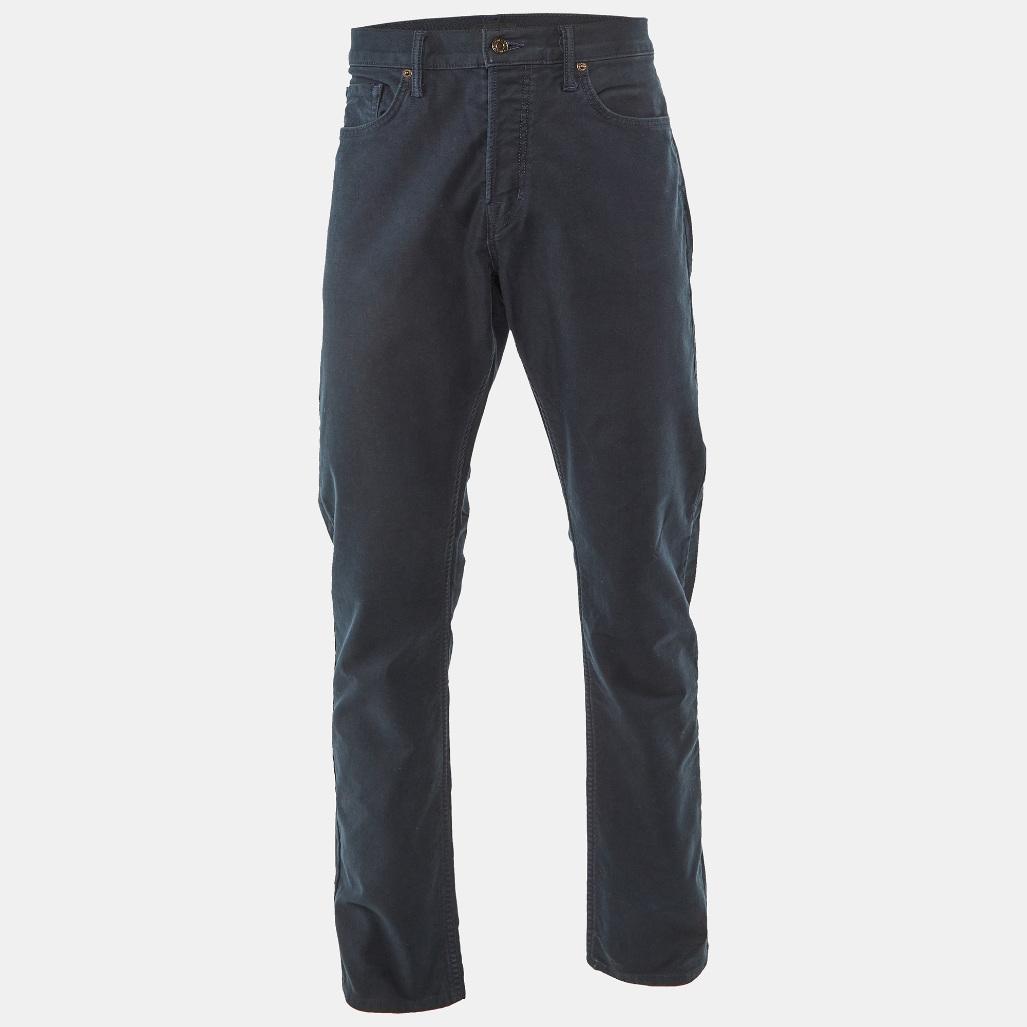 Tom Ford Navy Blue Straight Leg Pants XL
