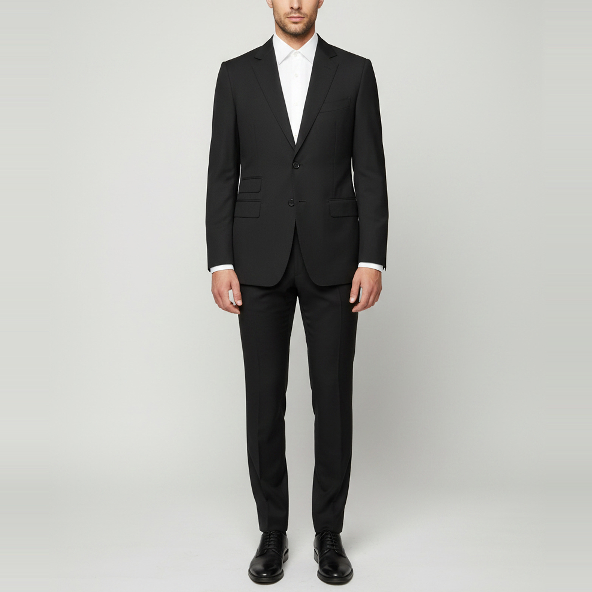 

Tom Ford Black Wool Tailored Suit L