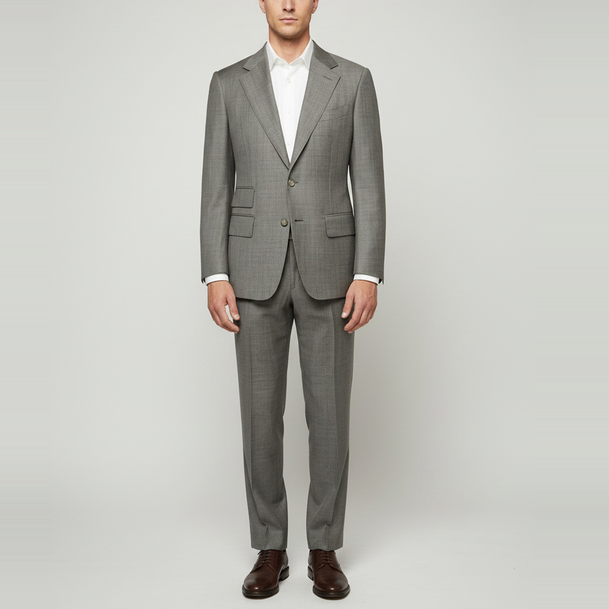 

Tom Ford Grey Wool Tailored Suit M