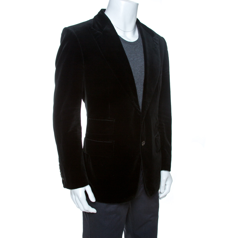 

Tom Ford Black Velvet Regular Fit Blazer