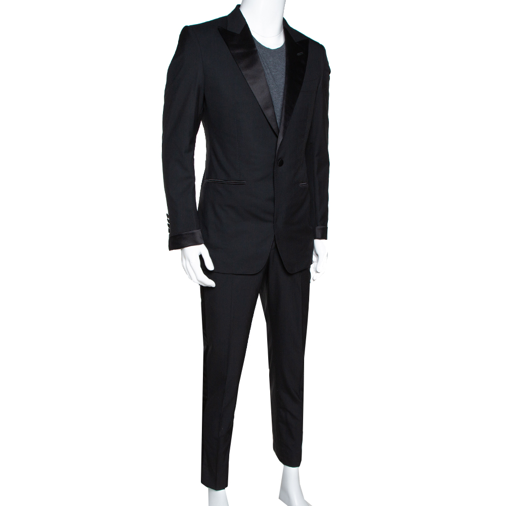 

Tom Ford Black Wool O'Connor Tailored Suit